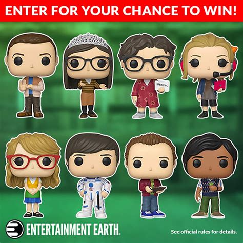 Win A Set Of Funko Pop Figures From The Big Bang Theory