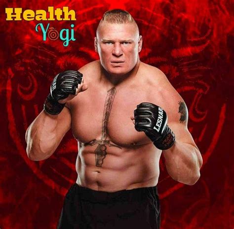 Brock Lesnar Workout Routine And Diet Plan [Updated] - Health Yogi