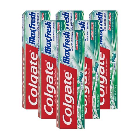 Set X Pasta De Dinti Cu Fluor Colgate Max Freshclean Mint Ml