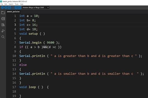 Arduino if-else statement