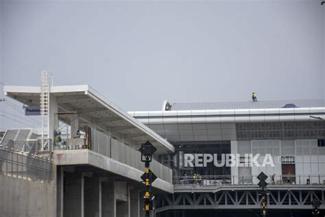 Progres Pembangunan Stasiun Kereta Cepat Padalarang | Republika Online