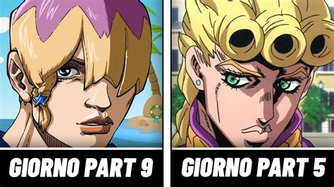 GIORNO VAI SER O JOJO DE JOJOLANDS Analisando Todo O Material De