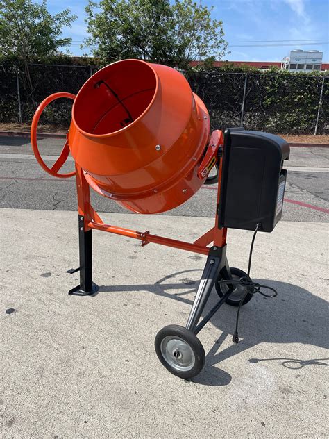 565 Cubic Feet 650 Watt Electric Cement Concrete Stucco Mortar Mixer