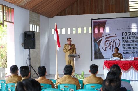 Bupati FDW Buka FGD Isu Strategis Penyusunan Rancangan Awal RPJPD