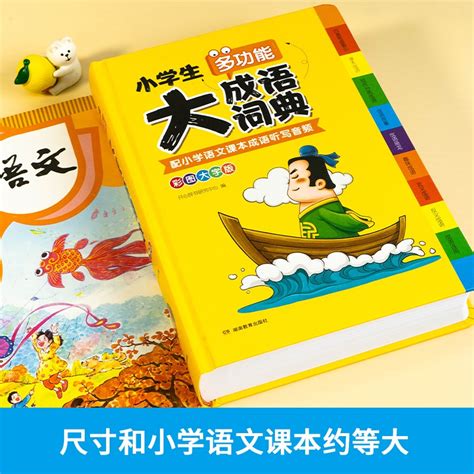 2024正版小学生大成语词典大全彩色本彩图版中小学新版中华成语大词典工具书现代汉语多功能常用实用新华字典四字词语大全解释书虎窝淘