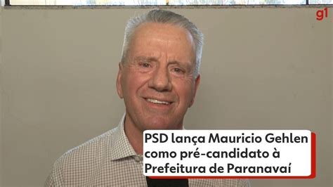 Psd Oficializa Mauricio Gehlen Como Candidato Prefeitura De Paranava