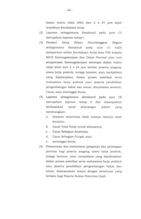 Permenaker Nomor Tahun Pdf