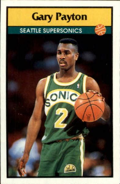 Panini Stickers Gary Payton Nm Mt