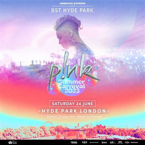 P NK To Headline BST Hyde Park On Saturday 24 June 2023