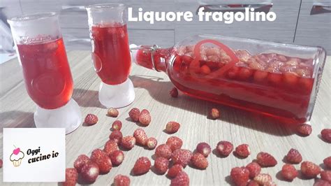 Liquore Fragolino Liquore Con Fragoline Fatto In Casa YouTube