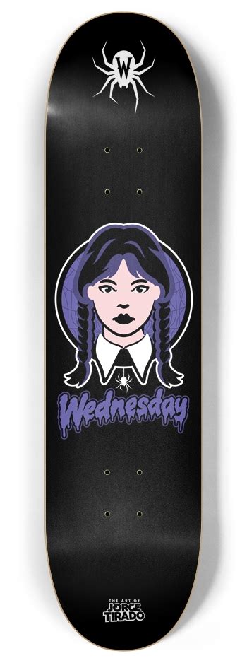 Wednesday Skateboards And Griptape Boardpusher