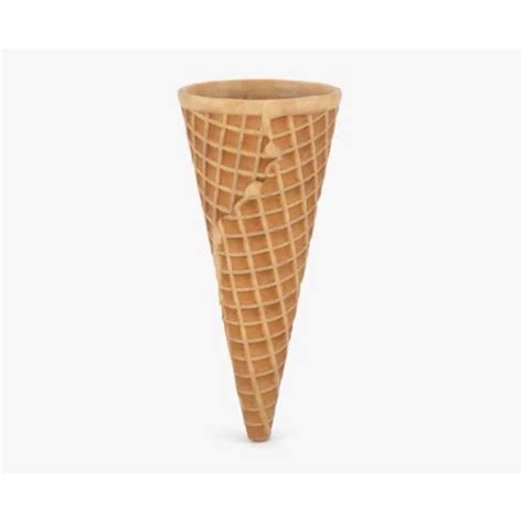 Jual Cone Ice Cream Waffle Corong Es Krim Lancip Isi 10 Shopee