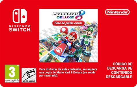 Mario Kart Deluxe Pase De Pistas Extras Extensi N Switch