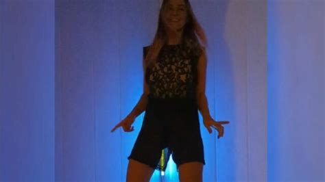 Dancing In See Through Dress No Panties