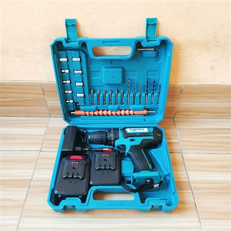 Jual MONAKE Baterai Mesin Bor Listrik Cordless Tanpa Kabel Impact Drill