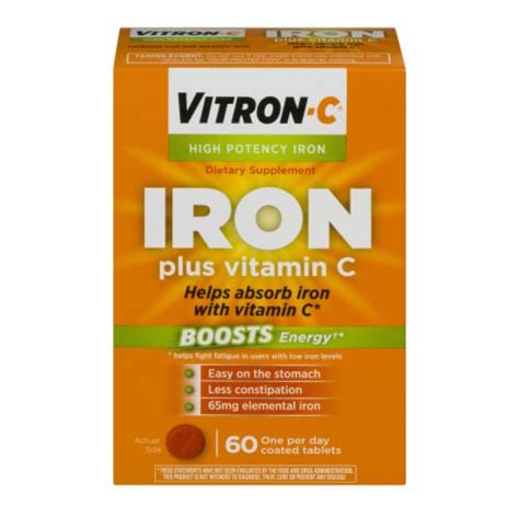 Vitron C® Iron Supplement 60 Ct Kroger