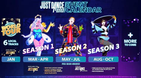 We got next year's schedule! 😍 : r/JustDance