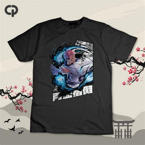 Jual Baju Kaos Anime Jujutsu Kaisen Yuji Itadori Sukuna Mode