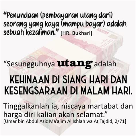 Dapat Thr Dan Bonus Segera Bayar Utang