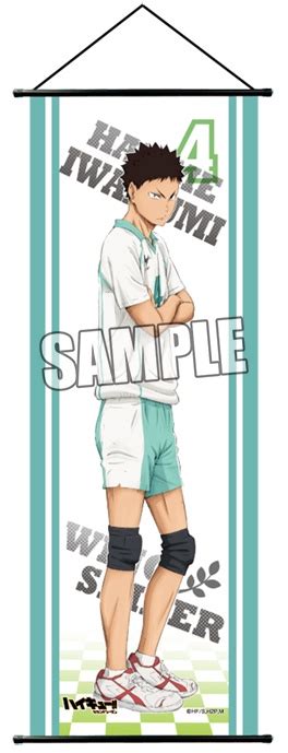 Haikyuu Second Season Slim Tapestry Hajime Iwaizumi