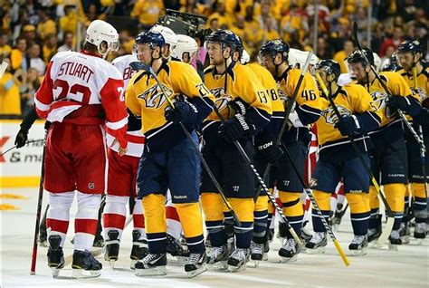 Predators Vs Red Wings Alumni Game