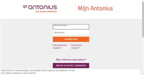 Antonius ziekenhuis inloggen | BE Inloggen