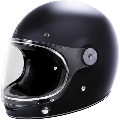 Casque de moto intégral Custom Stormer GLORY Solid Matt Black Vente en