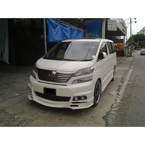 TOYOTA VELLFIRE 2008 11 BLACKBISON FULL SET BODYKIT Shopee Malaysia