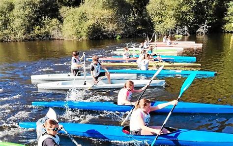 Belle première sortie pour le canoë kayak du Patronage laïque de