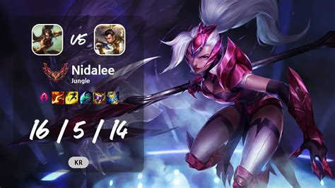 Nidalee Jungle Vs Xin Zhao KR GrandMaster Patch 13 9 YouTube