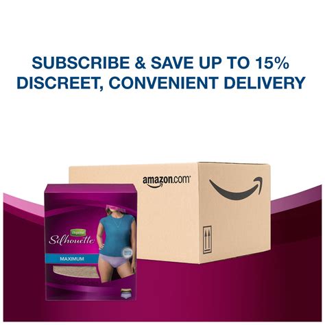 Depend Silhouette Incontinence Underwear for Women, Maximum Absorbency ...