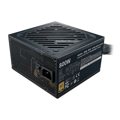 Fonte Cooler Master G W Plus Gold Pfc Ativo Mpw Acaag Wo