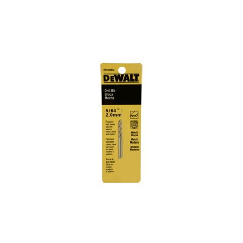 Broca Metal Y Madera Pulg De Acero Rapido Hss Marca Dewalt