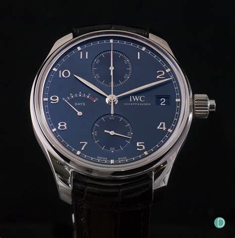 Review Iwc Portugieser Hand Wound Monopusher Edition Laureus Sport