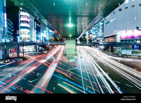 Urban Cityscape at Night Stock Photo - Alamy