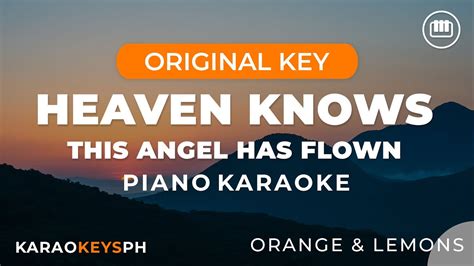 Heaven Knows Orange And Lemons Chords Chordify