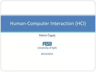 Ppt Human Computer Interaction Introduction To Hci Powerpoint