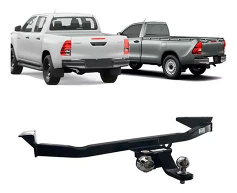 Engate Reboque Rabicho Para Toyota Hilux 2023 Removível Mult