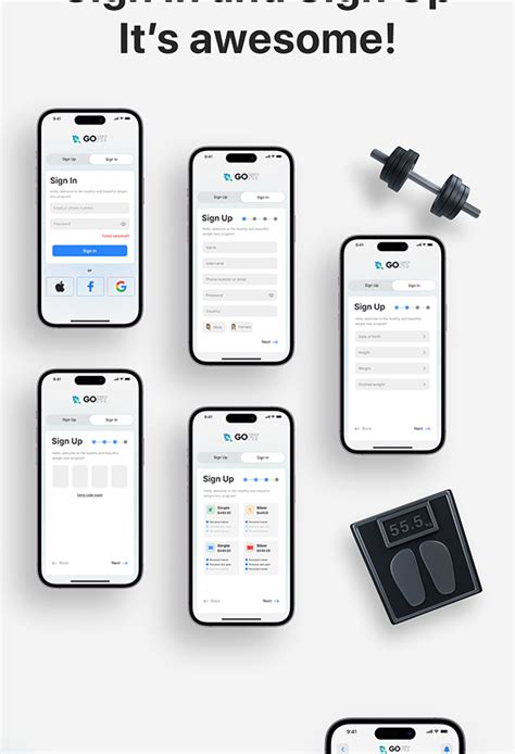 GoFit on Behance
