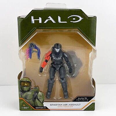 HALO Infinite Series 2 SPARTAN AIR ASSAULT W Needler 4 Action Figure