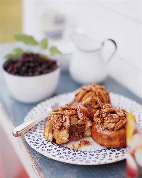 Cinnamon Pecan Sticky Buns Recipe Martha Stewart