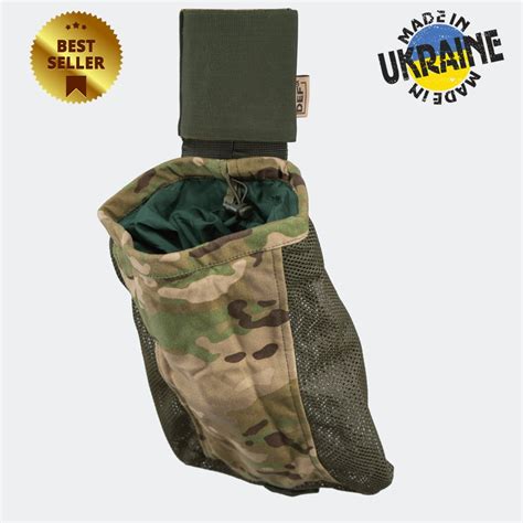 Tactical Molle Dump Pouch Drawstring Magazine Dump Bag Utility Belt