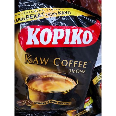 6 Jenis KOPIKO Coffee Kopiko Extra Kaw Kopi L A 3in1 Instant Coffee