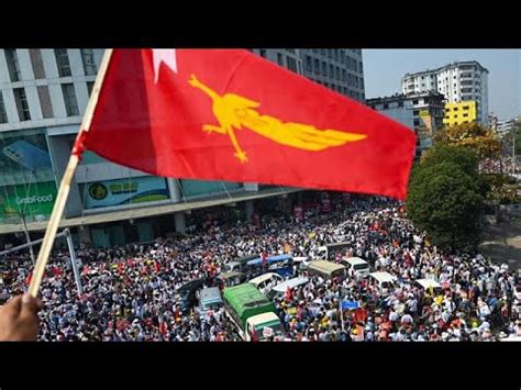 Greve Geral Paralisa Myanmar YouTube