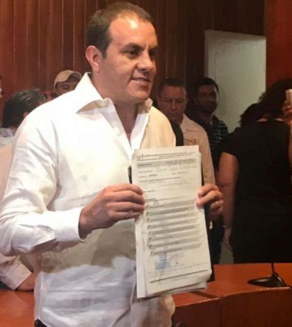 Cuauhtemoc Blanco Se Registra Como Candidato A La Gubernatura De