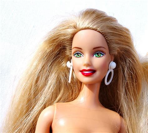 Items Similar To Beautiful Green Eyes Blonde Hair Idol Barbie Doll