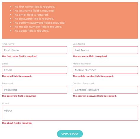 Laravel Form Input Validation Rules Example Tutorial Hot Sex Picture