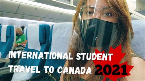 Filipina International Student Travel To Canada 2021 🇵🇭🇨🇦 Youtube