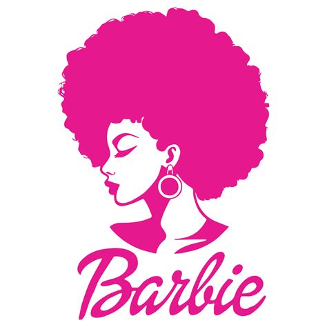 Barbie Afro Black Woman Svg Black Barbie Svg Afro Barbie Gir Inspire