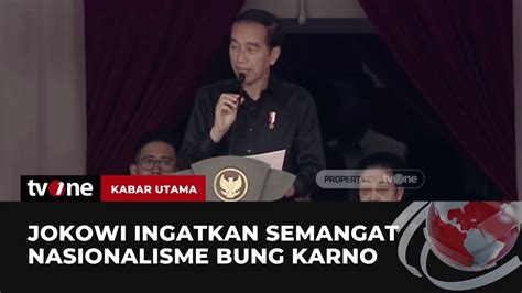 Presiden Jokowi Bakar Semangat Kader Pdip Di Acara Bulan Bung Karno